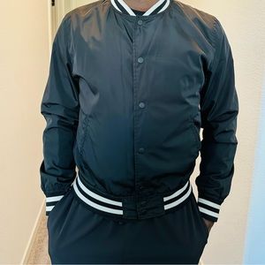 Black Varsity Jacket